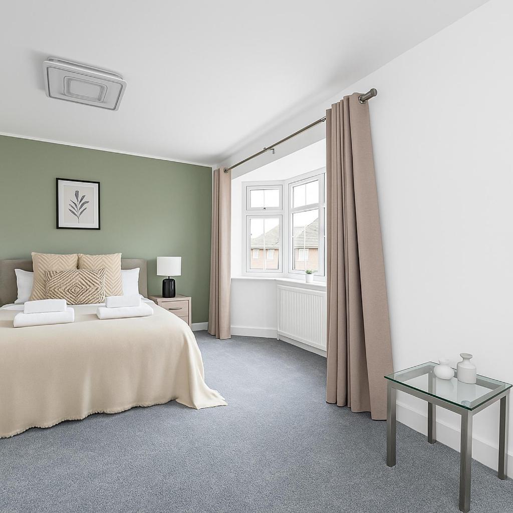 Bright Private Rooms - Peaceful Morden Location London Exteriör bild