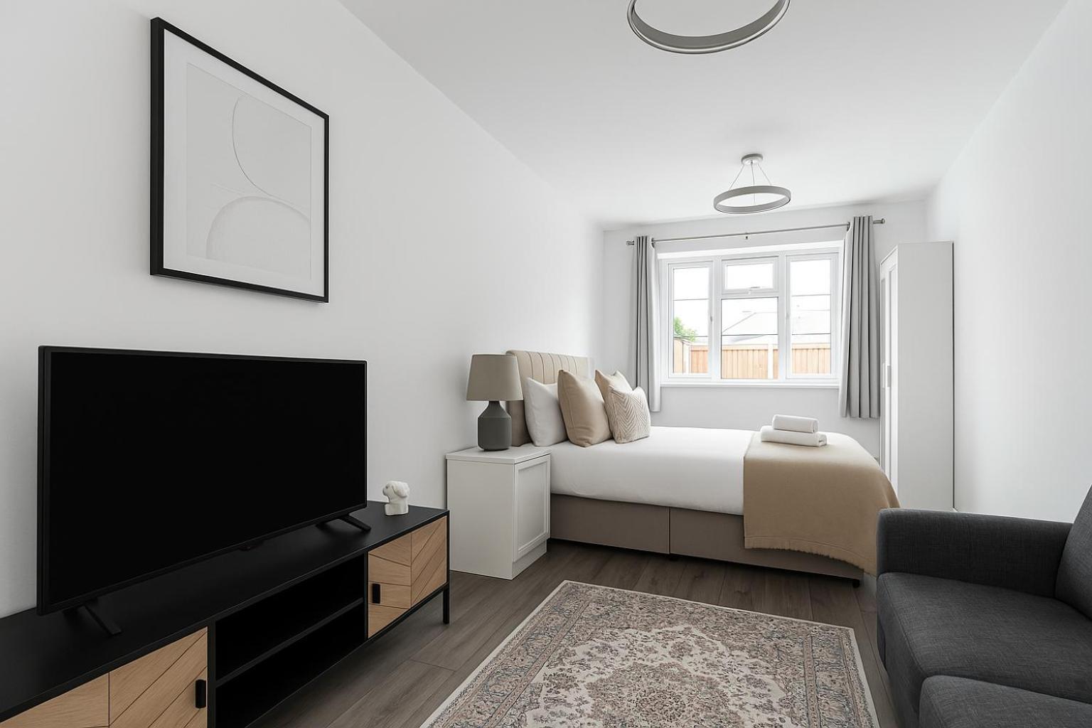 Bright Private Rooms - Peaceful Morden Location London Exteriör bild